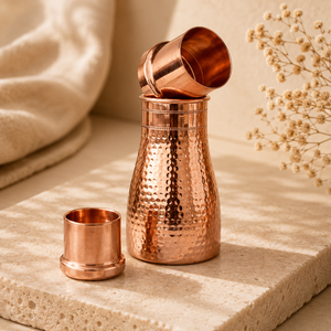 Venta al por mayor de recipientes para especias y sal para decoración de mesa, tarros de azúcar y té 100% cobre premium personalizados con diseño martillado. - Product Image 2