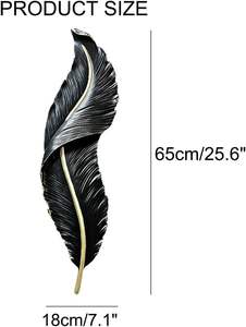 White Leaf Design LED <b>Wall</b> <b>Light</b> for Living Room, Bedroom, Hall, Kitchen, Library, Office,Library, Home (White)(Pack of 1) - Product Image 2