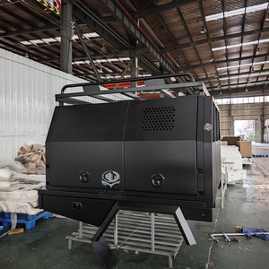 Caja de herramientas de aluminio para camioneta con caja para perro - Product Image 3