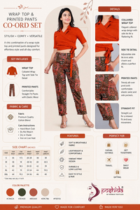 Women Two Piece Co Ord Set Halter Neck Wrap Crop <b>Top</b> Floral Print Trousers Lace <b>Patchwork</b> Pattern Ankle Length Regular Fit - Product Image 5