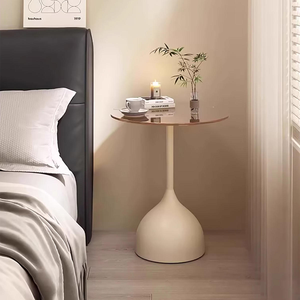 Mesa de Café de Lujo Personalizada, Muebles Metálicos para Cafetería, Mesa Redonda Pequeña de Vidrio Templado, Mesa Pequeña para Decoración del Hogar - Product Image 3