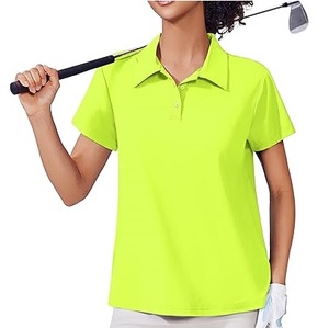 Camisetas Polo de Golf para Mujer de Buena Calidad, Hechas en Fábrica, Color Personalizado, Último Diseño - Product Image 3