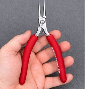 LUMINEX IMPEX Round <b>Nose</b> Plier Ergonomic Brown Color or Customized for Jewelry Making Tronex 731 Round <b>Nose</b> pliers - Product Image 3