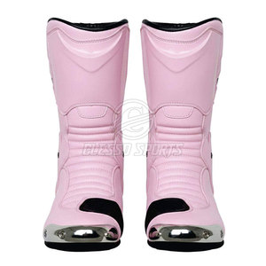Chaussures de moto en cuir sur mesure de style nouveau, fabrication professionnelle, prix de gros - Product Image 3