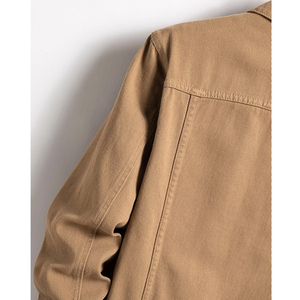 2025 Wholesale Fashion Spring <b>Jacket</b> <b>Denim</b> Big Pocket Solid Color Casual Nice Workwear <b>Jacket</b> for <b>Men</b> <b>Denim</b> <b>Jacket</b> For Man - Product Image 2