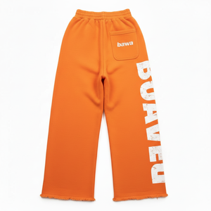 Pantalon de jogging délavé pour hommes en gros, personnalisé, 100 % coton, imprimé sérigraphié, streetwear de haute qualité - Product Image 2