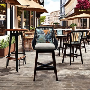 rustic <b>outdoor</b> <b>bar</b> <b>stool</b>/modern wooden <b>outdoor</b> <b>bar</b> <b>stool</b>/farmhouse <b>outdoor</b> <b>bar</b> <b>stool</b> coastal wood <b>bar</b> <b>stool</b> backless <b>outdoor</b> - Product Image 2