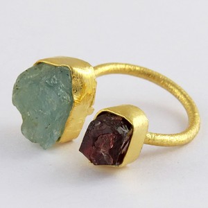 Anillo de Plata de Ley 925 con forma redonda de citrino, joyería con piedras preciosas - Product Image 3