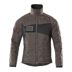 Veste d'hiver matelassée à capuche pour homme, coupe longue, sans manches, imperméable, style urbain, grandes tailles, personnalisable OEM - Product Image 4