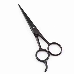 Tijeras profesionales para el cabello de acero inoxidable con hoja afilada, mango mediano, para diestros, tijeras de corte de pelo, herramienta para estilistas de salón y barberos. - Product Image 5
