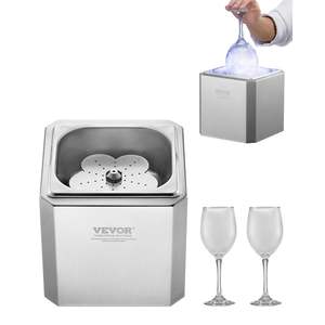 Refroidisseur de verre à LED CO2, 8-10 secondes/tasse, instantané, pour la maison, la cuisine, le vin, les cocktails, le champagne, le jus, le bar, pour les boissons mélangées - Product Image 1