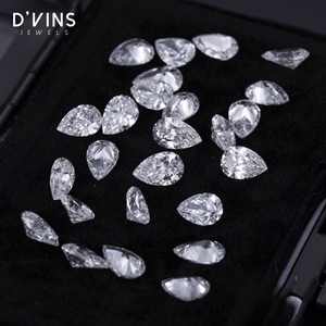 D'vins Jewels - Diamantes Sueltos Cultivados en Laboratorio al por Mayor, 1.5x2.5mm~3.5x5.5mm, DEF VS, Corte Excelente, Blancos, Forma de Pera, Melee Surat - Product Image 2