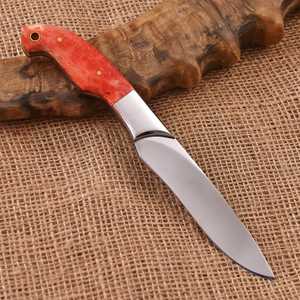 Custom handmade stainless steel drop point <b>knife</b> Color Camel <b>Bone</b> <b>handle</b> hunting <b>knife</b> Fixed blade stainless steel <b>knife</b> - Product Image 2