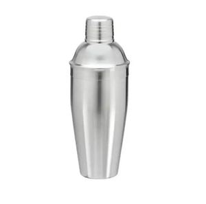 Shakers à cocktails en métal argenté, accessoires de bar, shaker à cocktails en acier inoxydable 750 ml, hôtels 5 étoiles - Product Image 1
