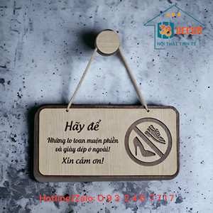 Rustic Wood Hanging Sign Custom <b>Engraved</b> Wall Decor Farmhouse Style Gift for Home Office Door <b>Plaque</b> - Product Image 3