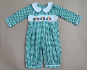 Ropa de algodón con bordado a mano de Mardi Gras para bebés, niños y niñas - Product Image 2