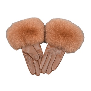 Gants en cuir Fer, vente en gros, résistants au feu, gants de pilote, gants tactiques, manchette longue, doigts complets, antidérapants, gants de course en cuir - Product Image 6