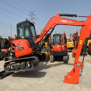 Mini-excavatrices Kubota KX057-4 d'occasion, poids opérationnel de 1000 tonnes, modèle 2023, godet de 8 m, moteur PLC, boîte de vitesses, à vendre - Product Image 1