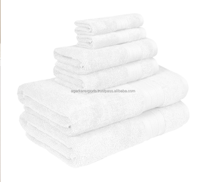 Juego de Toallas Turcas 100% Algodón 500600 GSM de Secado Rápido, Bordadas, Color Sólido, Calidad de Hotel de Lujo, Precio Directo de Fábrica - Product Image 1