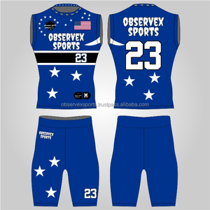 Uniformes de football américain 7v7, uniformes de compression pour jeunes, uniformes sans manches de qualité pour le football américain 7on7 - Product Image 1