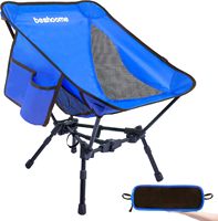 Chaise de camping pliable légère et moderne en acier inoxydable pour adultes, compacte, pour la plage, la randonnée, les pique-niques et autres activités de plein air