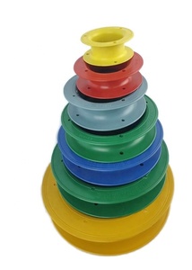 Carrete de Pesca ES-108 de Alta Calidad, Irrompible, Doble, para Pesca Ikan/Koyan, Inyección de Plástico PP, 20cm/8 Pulgadas, Varios Colores, Excelente - Product Image 5