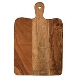 Planche à découper artisanale en bois d'olivier de qualité supérieure, plateau de service unique pour charcuterie et fromages, bord naturel, antibactérien - Product Image 1