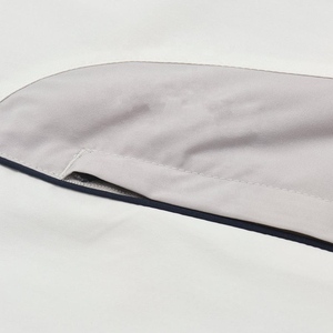 Veste de survêtement vintage à col montant zippé personnalisée, coupe-vent léger en nylon softshell pour homme - Product Image 6