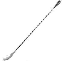 Elegante Cuchara Mezcladora de Acero Inoxidable, Agitador de Cócteles de Metal con Mango Largo, Herramienta para Preparación de Bebidas, Suministros para Bartenders y Hostelería - Product Image 1