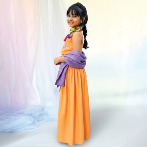 Lehenga de Alta Calidad para Niñas, Lehenga Choli Bordado para Niñas, Vestido de Boda Indio para Fiesta de Bodas - Product Image 4