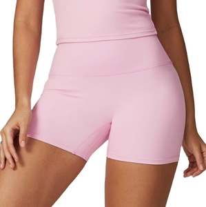 Custom Women Seamless Scrunch Butt Yoga Shorts Low Waist High Elastic Quick Dry Gym Fitness <b>Leggings</b> - Product Image 1