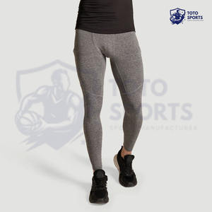 Pantalones de Compresión para Hombre, de Alta Calidad, Diseño Moderno, Buen Servicio, Suaves, Transpirables y Cómodos para Entrenamiento, Ajuste Delgado - Product Image 3