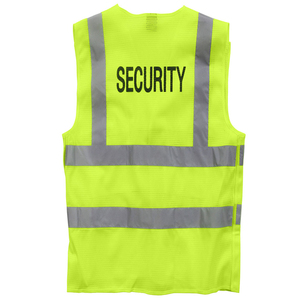 Chaleco de Seguridad Laboral para Hombre, Sublimado, Transpirable, Impermeable, de Secado Rápido, Antibacteriano, de Poliéster de Alta Calidad, Reflectante - Product Image 5