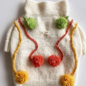 Suéter Moderno de Lana Tejida para Perros y Gatos, Ligero y Cálido, Ropa para Mascotas de Razas Pequeñas, Medianas y Grandes - Product Image 4