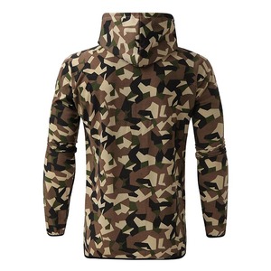 Ensemble de survêtement camouflage personnalisé pour homme, coupe ajustée, sweat à capuche et pantalon de jogging, vêtements de sport, fabricant et fournisseur OEM d'articles de sport - Product Image 4