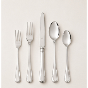 Best Quality Silver Plated Cutlery Set Classic Style <b>Mirror</b> Polished Flatware for 5-<b>Star</b> Hotels Weddings & Fine Dining Events - Product Image 5