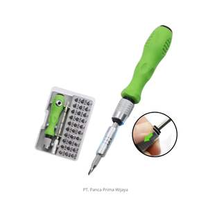 Juego de Destornilladores Magnéticos de Precisión ISKU 32 en 1 de Alta Calidad, Mango Ergonómico Antideslizante de Plástico ABS, Kit de Herramientas de Reparación para Teléfono - Product Image 1