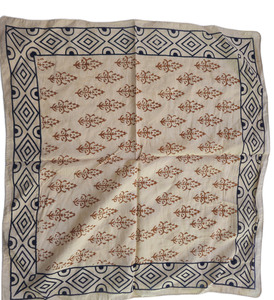Bulk Boho Bandanas Handmade 100% Soft Cotton Scarves Wholesale Floral Block Print <b>Head</b> <b>Wraps</b> Hair Scarves Vintage Floral Bandana - Product Image 6