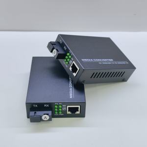 ตัวแปลงสื่อตัวแปลงสัญญาณใยแก้วนำแสง FTTH 25กม. 10/100Mbps RJ45ตัวรับส่งสัญญาณใยแก้วนำแสง SC 1310/1550nm อีเทอร์เน็ตสองพอร์ตตัวแปลงโหมดเดี่ยว - Product Image 5