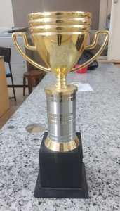 •Gran trofeo de metal diseñado para campeones y ganadores. - Product Image 5