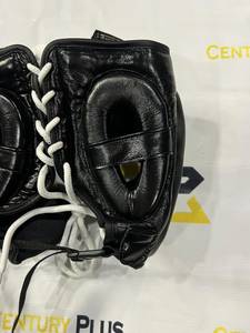 Gants de MMA en cuir de haute qualité RTS Fly Black Pro, protège-tête, entraînement et sparring, arts martiaux, kickboxing, équipement de protection sportive - Product Image 5