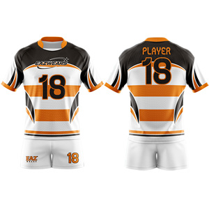 Custom Rugby Uniform With Personalized Team Design Breathable Rugby Jersey Shorts OEM ODM Factory Direct Bulk Production Rugby - Product Image 4