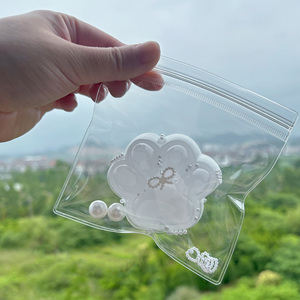 Unique Crystal Transparent Jelly Cat Claw Series Squeeze Toy-60g 7*6.5*3.5cm Stress Relief Gift for Kids Adults ASMR Therapy Toy - Product Image 2
