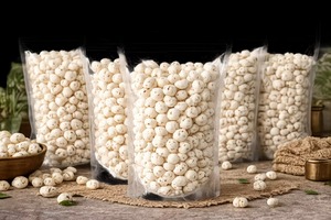 Nueces de Zorro Indias Crudas a Granel |   Makhana Natural, Superalimento para la Industria Alimentaria, Exportación al por Mayor y Marca Privada - Product Image 4