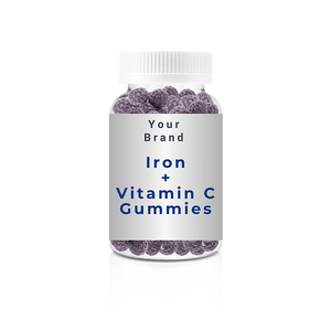Expertos en la Venta de Suplementos Herbales de Alta Calidad para el Cuidado de la Salud, Gomitas de Hierro con Vitamina C en Venta - Product Image 1