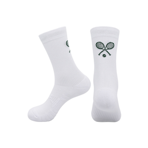 Wholesale Jacquard logo Summer Professional Tennis Socks with Towel-like Bottom <b>Thick</b> Design Breathable Sweat-absorbing Socks - Product Image 1