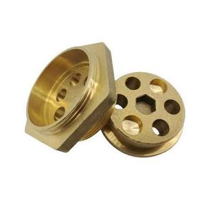 Brass <b>Flange</b> for Coffee Machine 1.0 Inch CNC Machined 4 <b>Bolt</b> Holes 11mm Lucky Brass Pvt Ltd Best Quality Indian Exporter - Product Image 1