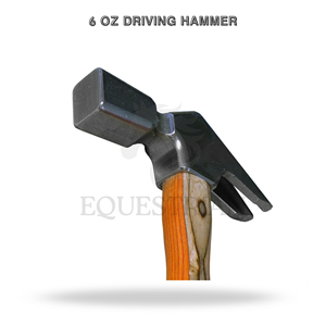 Martillo de 6 oz para el Cuidado de Pezuñas de Caballos, Herramienta Veterinaria para el Clavado de Herraduras - Product Image 2