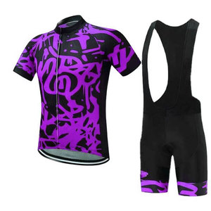Ensemble de cyclisme Solid Traders de haute qualité, respirant, durable, cousu, séchage rapide, léger, impression numérique, 100% polyester - Product Image 5