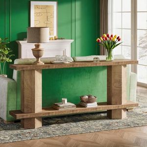 Consolle in Legno da 71 Pollici per Ingresso e Soggiorno, Tavolo da Divano Dietro il Divano - Product Image 2
